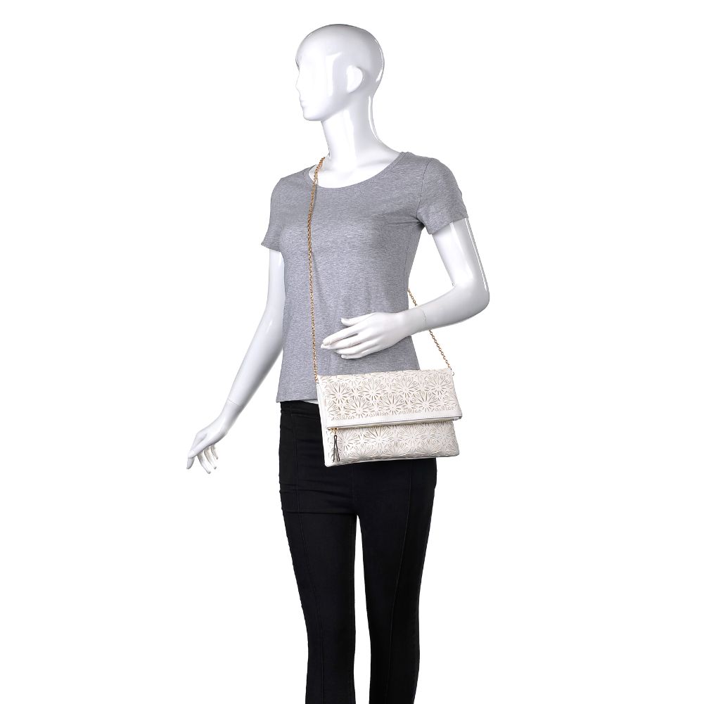 Product Image of Urban Expressions Skylar Clutch 840611169518 View 5 | White