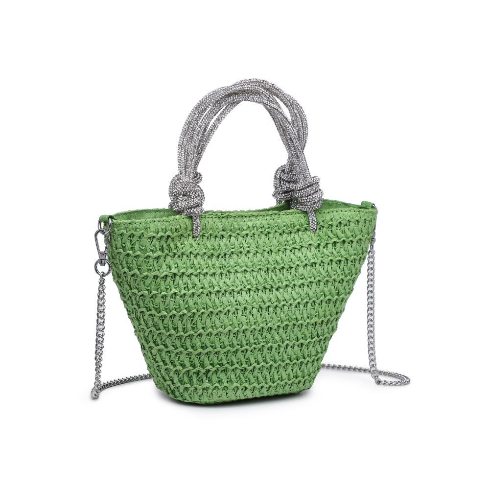 Woman wearing Pistachio Urban Expressions Gaia Tote 840611123961 View 6 | Pistachio