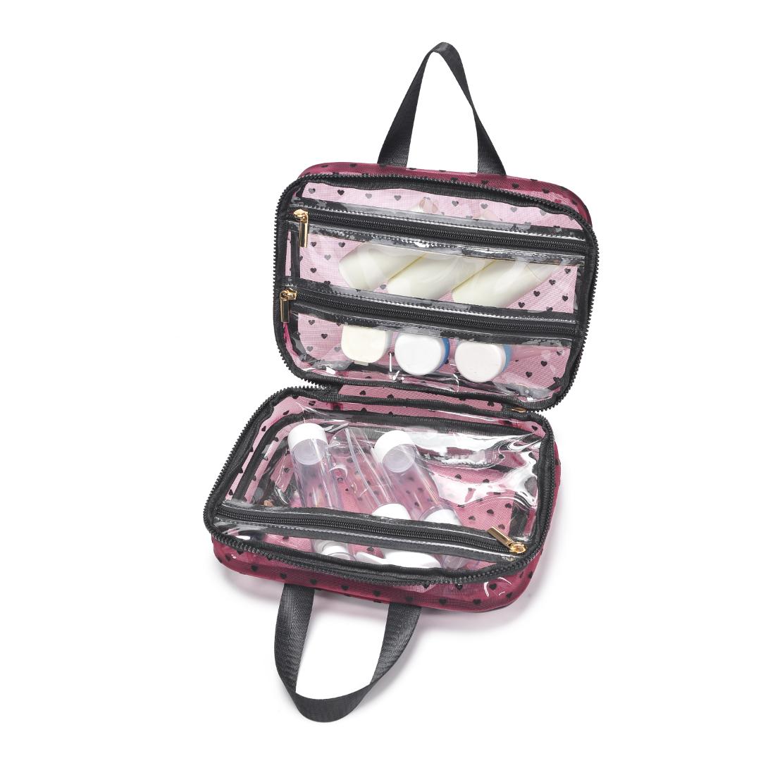 Urban Essentials Kiss & Carry Travel Organizer 840611197870 View 8 | Hot Pink