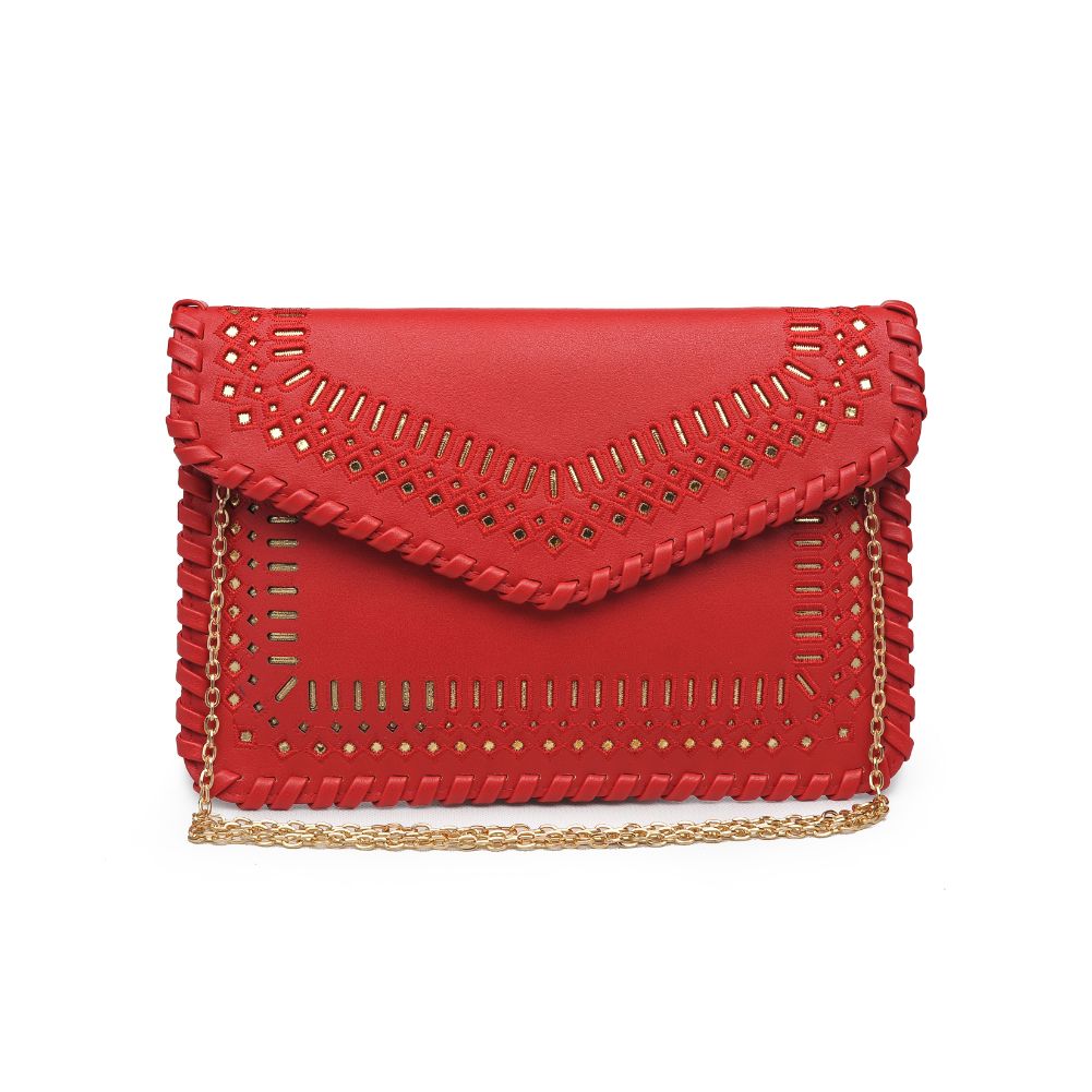 Product Image of Urban Expressions Spencer Clutch NA-840611164308 View 1 | Red