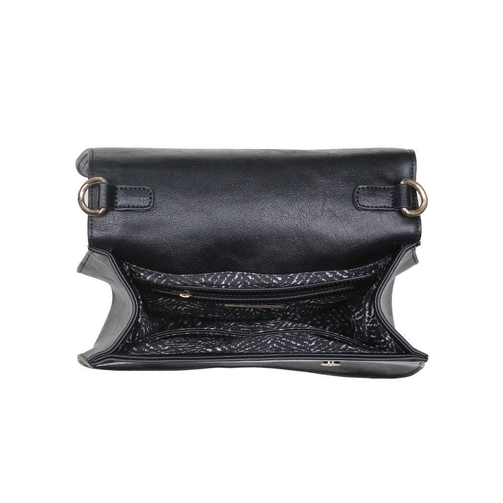 Product Image of Urban Expressions Khloe Crossbody 840611119773 View 4 | Black