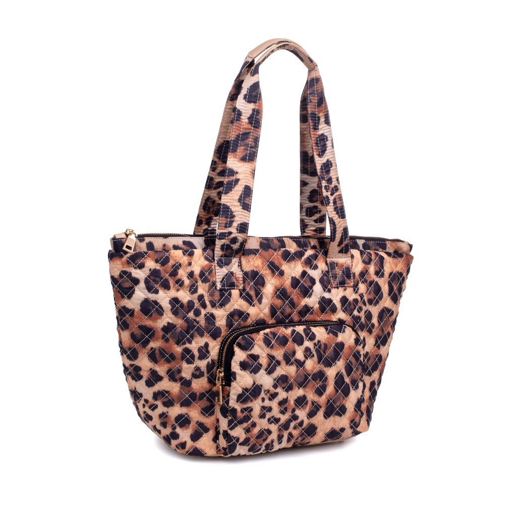 Product Image of Urban Expressions Sprint Tote 840611175663 View 2 | Leopard