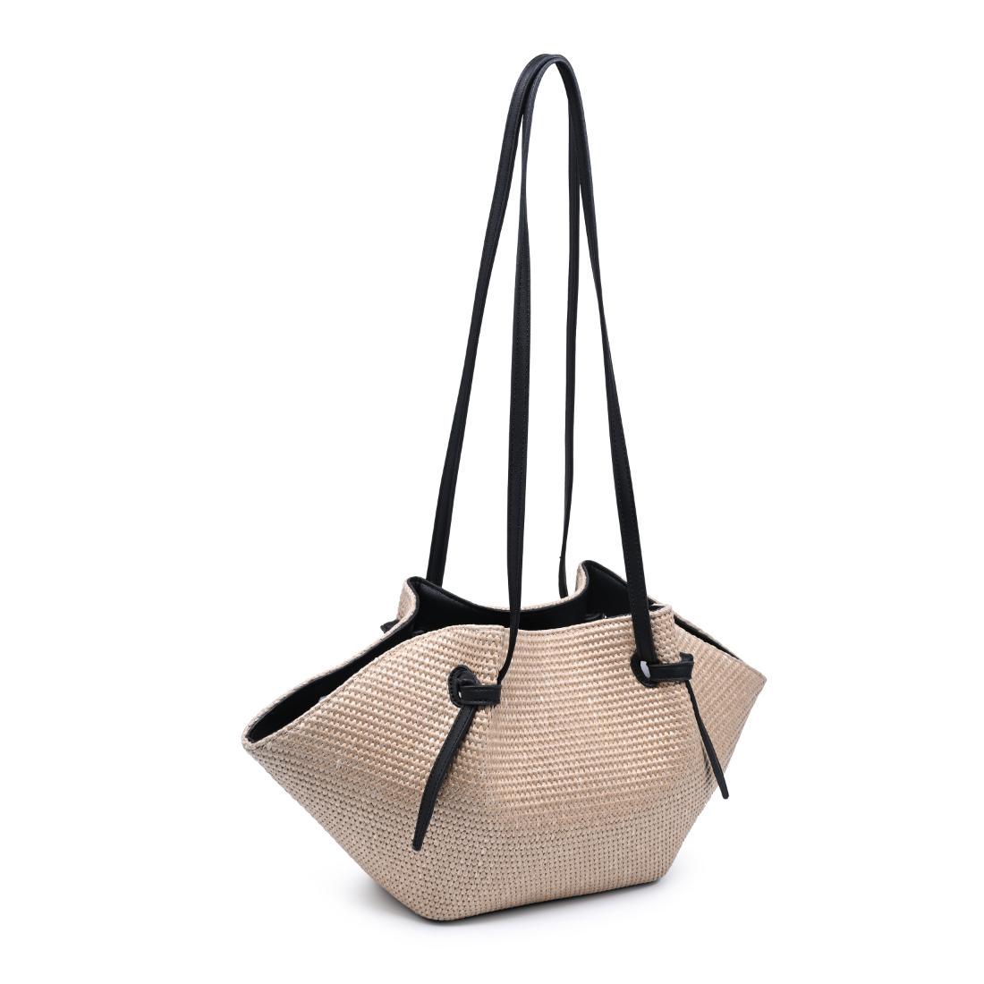 Urban Expressions Dylan Tote 840504205668 View 6 | Natural Black