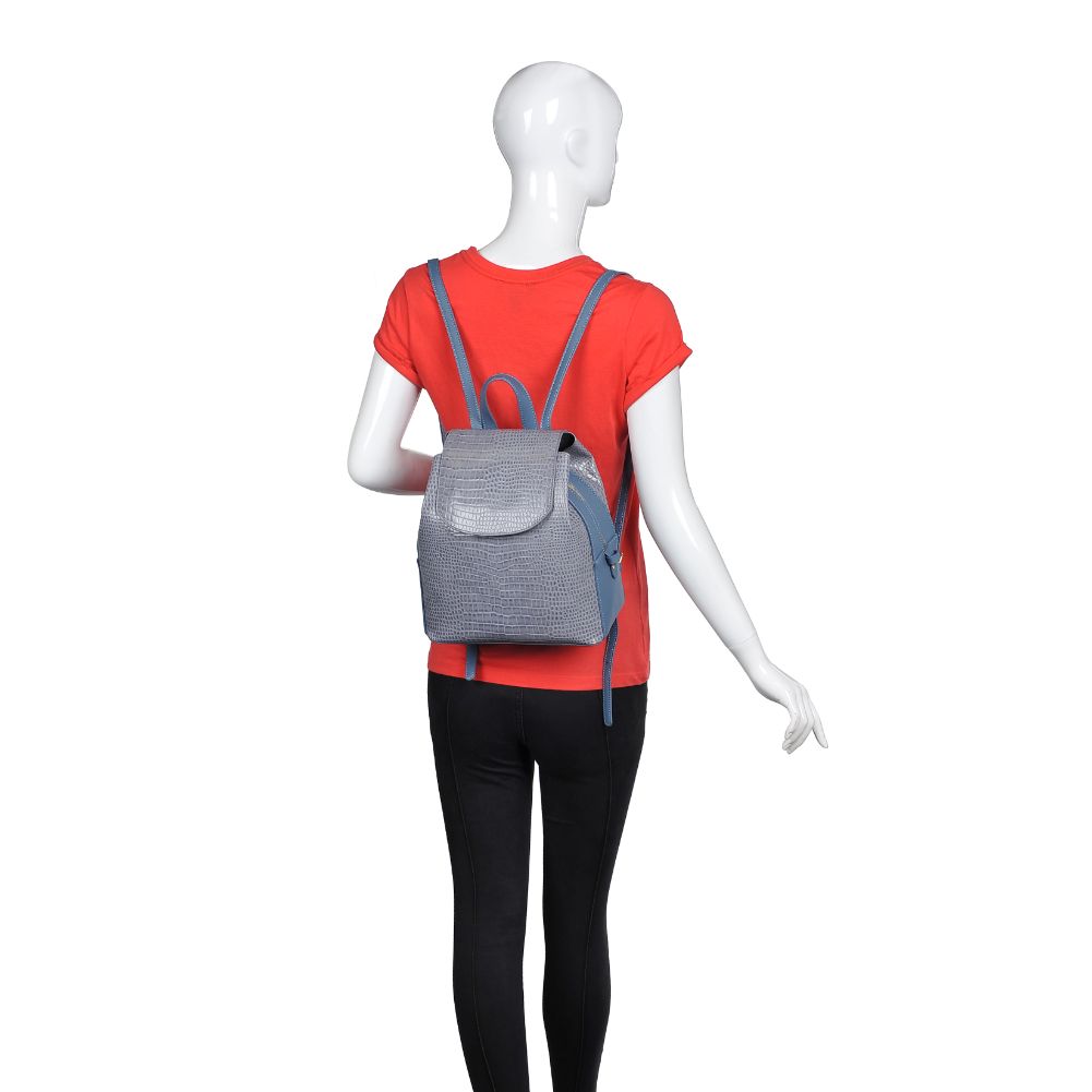 Product Image of Urban Expressions Clara Backpack 840611167248 View 5 | Denim