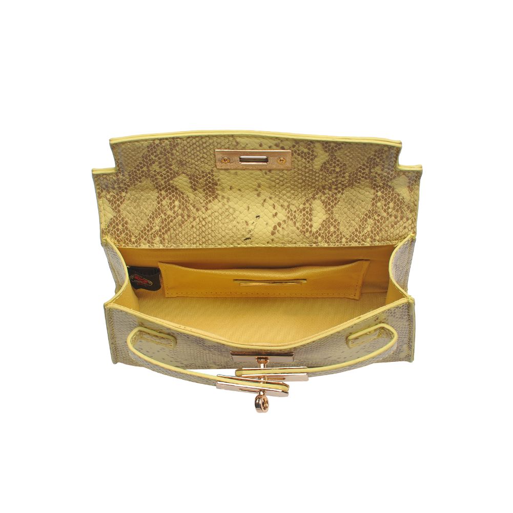 Product Image of Urban Expressions Georgina Snake Crossbody 840611171986 View 8 | Canary