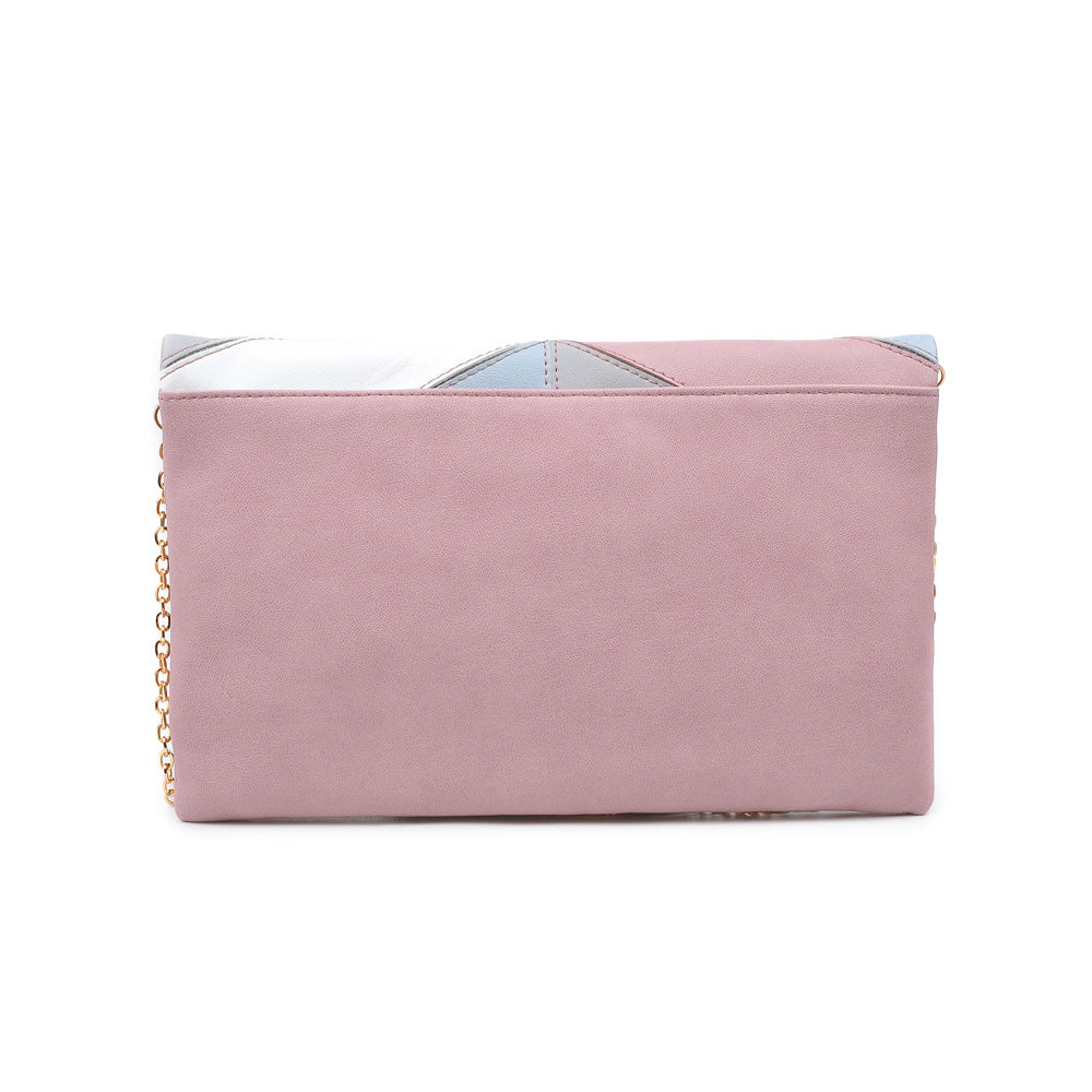 Product Image of Urban Expressions Lupe Clutch NA-840611146748 View 3 | Blush