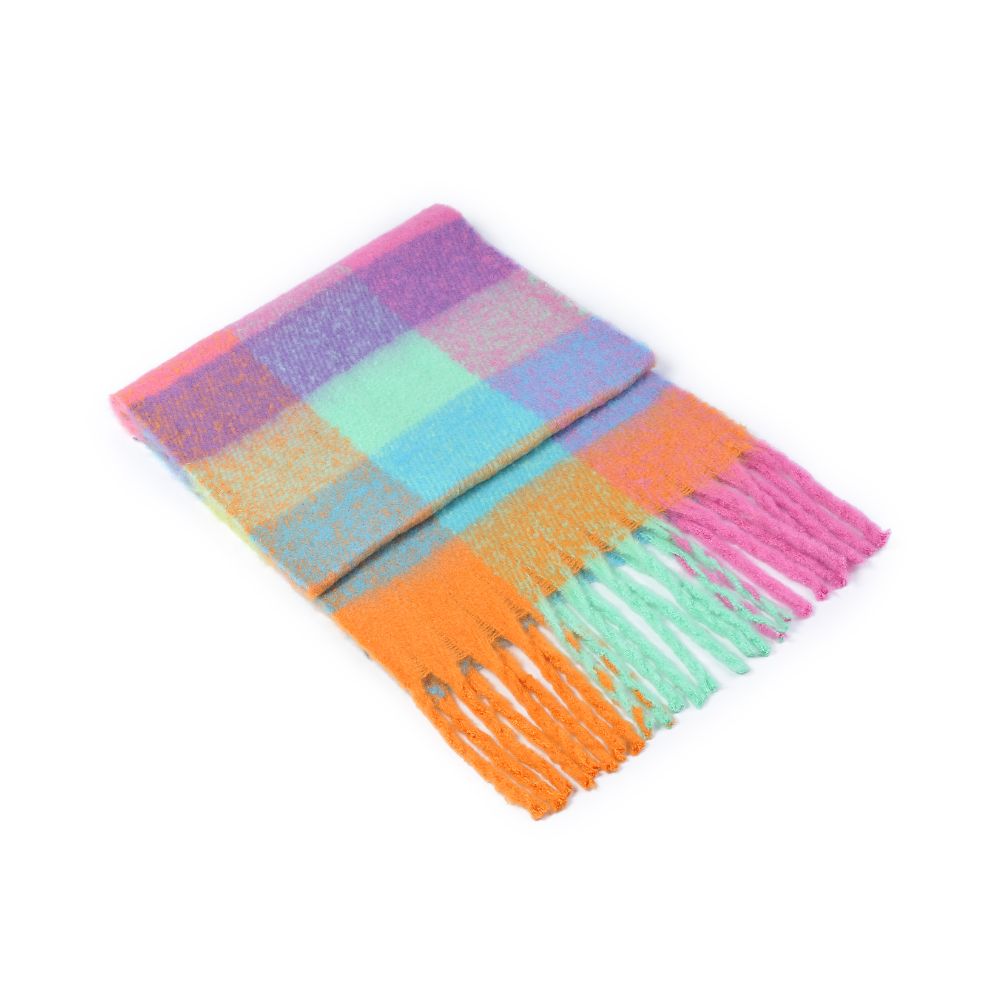 Product Image of Urban Expressions MAGGIO Scarves 840611103963 View 7 | Orange Multi