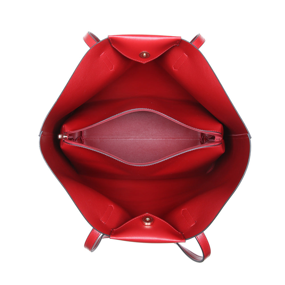 Product Image of Urban Expressions Eloise Tote NA-840611151742 View 4 | Red