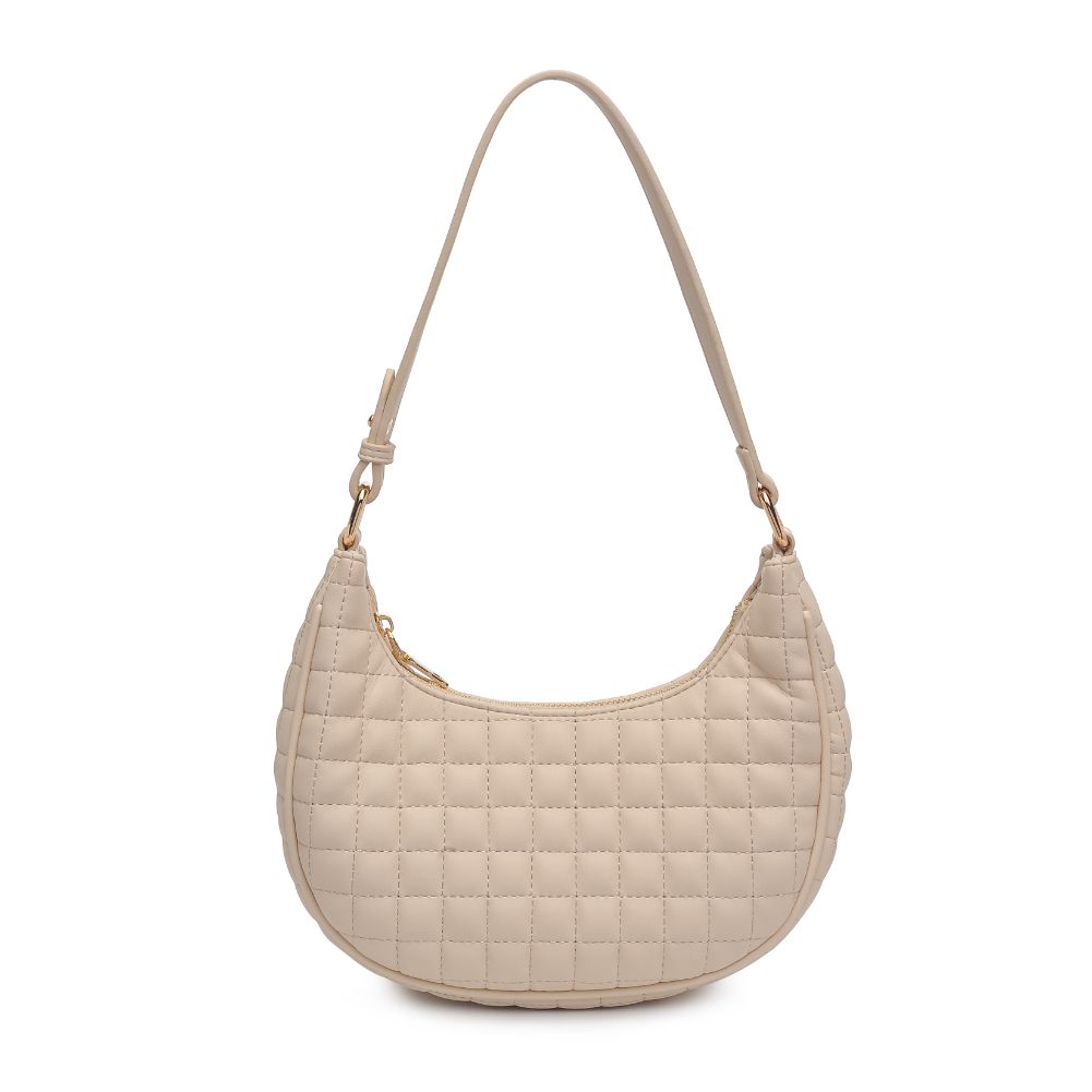 Product Image of Urban Expressions Sybil - Quilted Shoulder Bag 818209018784 View 5 | Cream