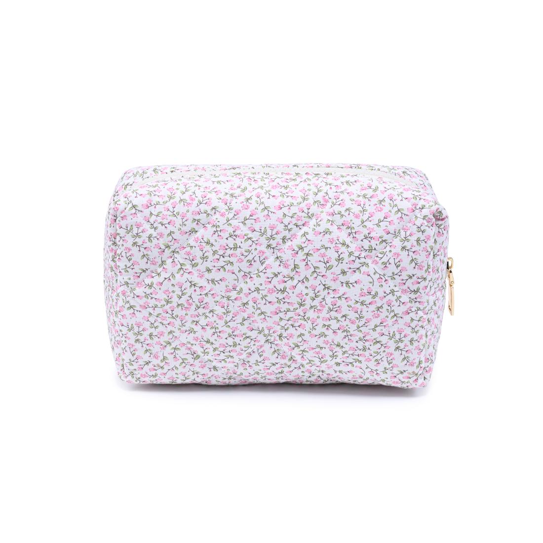 Urban Essentials Garden Glow Cosmetic & Travel Organizer Pouch 840504209888 View 7 | Soft Blush Floral