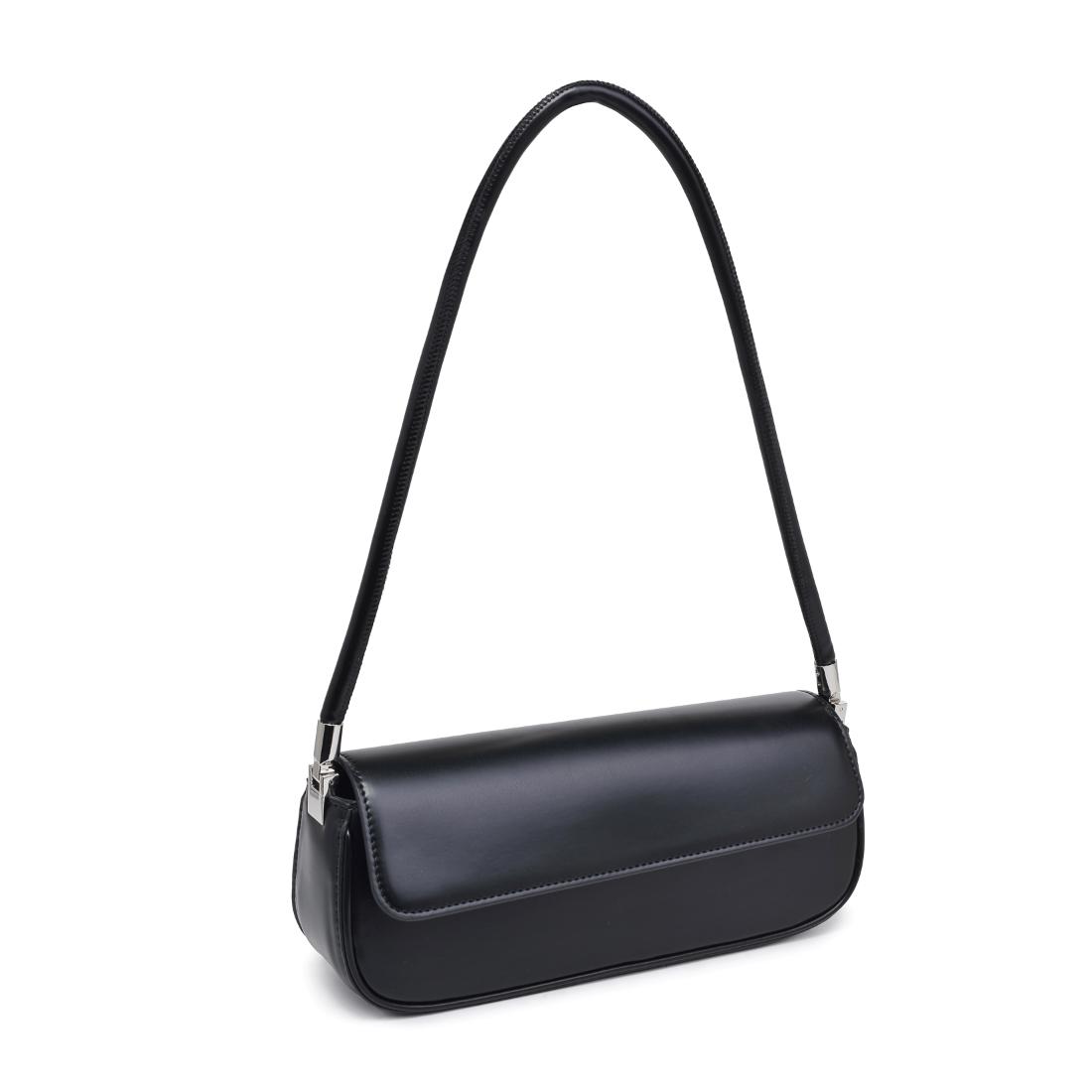 Woman wearing Black Urban Expressions Bailey Shoulder Bag 840611145956 View 6 | Black