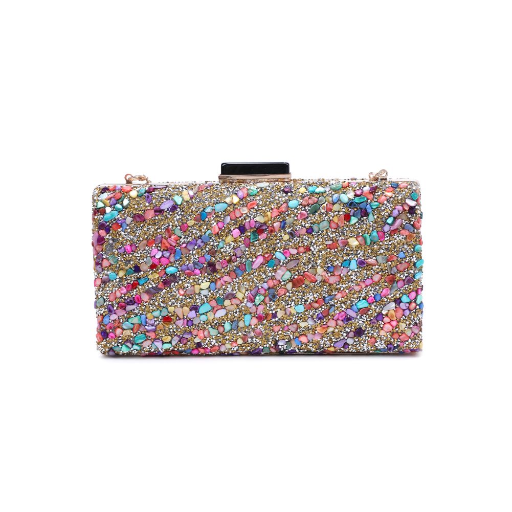 Product Image of Urban Expressions Eliza Evening Bag 840611120915 View 7 | Pink Multi