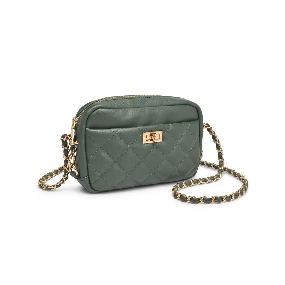 Product Image of Urban Expressions Heidi Crossbody 840611185051 View 6 | Hunter Green