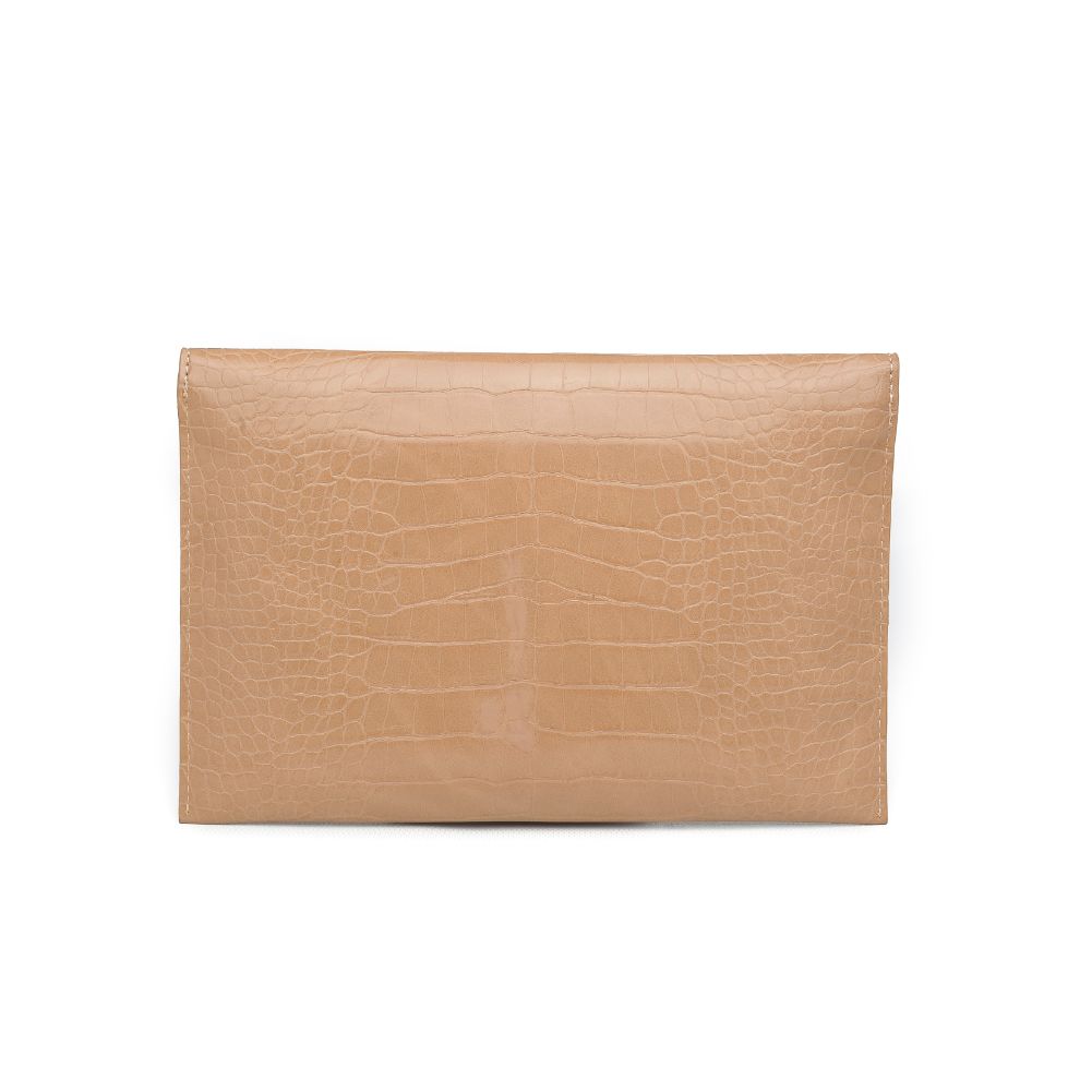 Product Image of Urban Expressions Evette Clutch 840611165541 View 3 | Nude