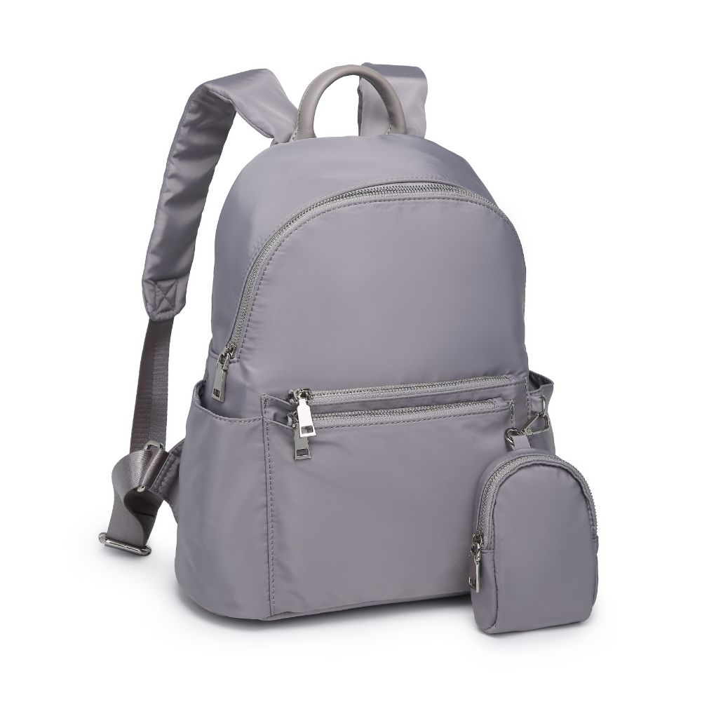 Product Image of Urban Expressions Venus Backpack 840611177780 View 6 | Grey