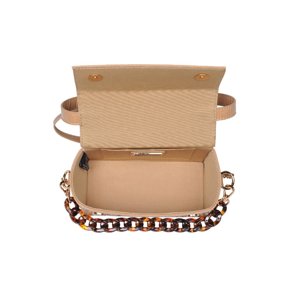 Product Image of Urban Expressions Mariah Clutch 840611165282 View 4 | Nude