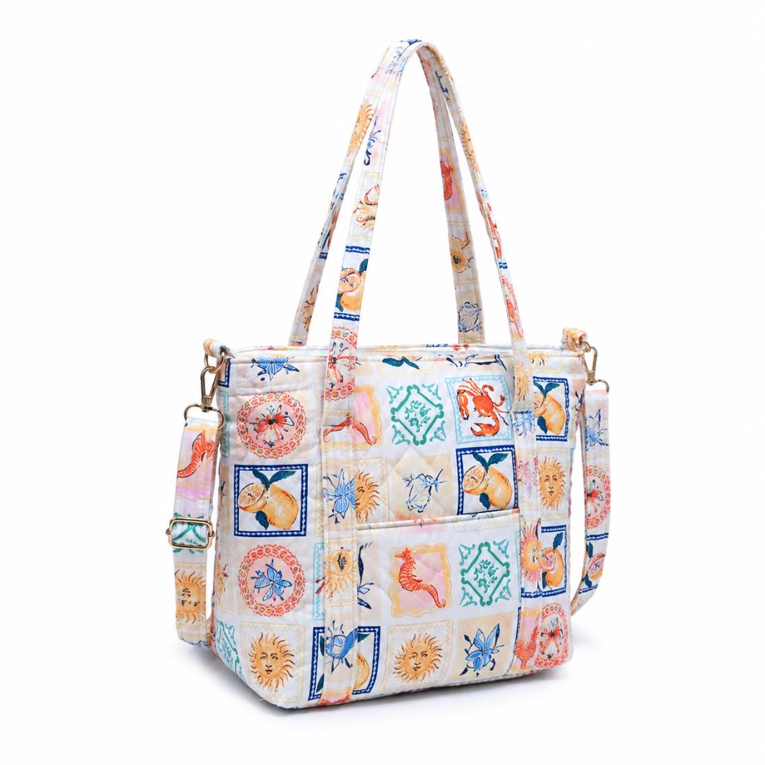 Urban Essentials Amalfi Escape - Mini Tote Crossbody 840504216824 View 1 | Positano