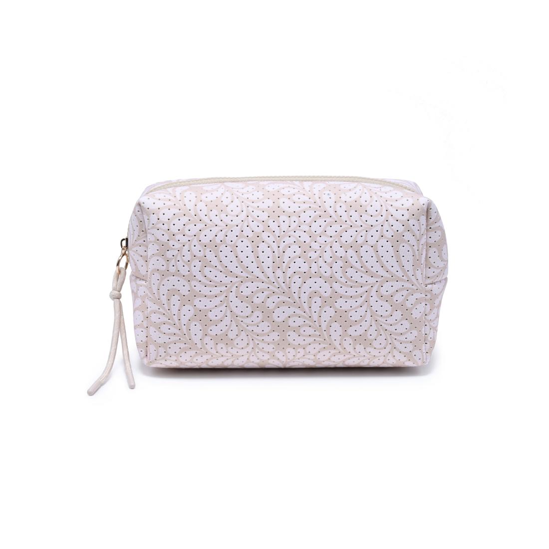 Urban Essentials Airy Edit Cosmetic & Travel Organizer Pouch 840504207716 View 5 | Natural