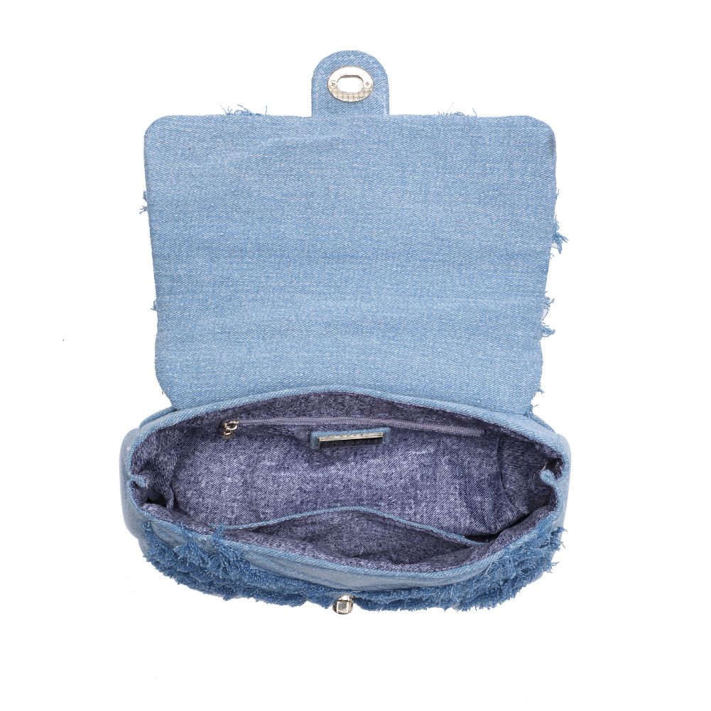Product Image of Urban Expressions Belle Shoulder Bag 818209017060 View 8 | Denim