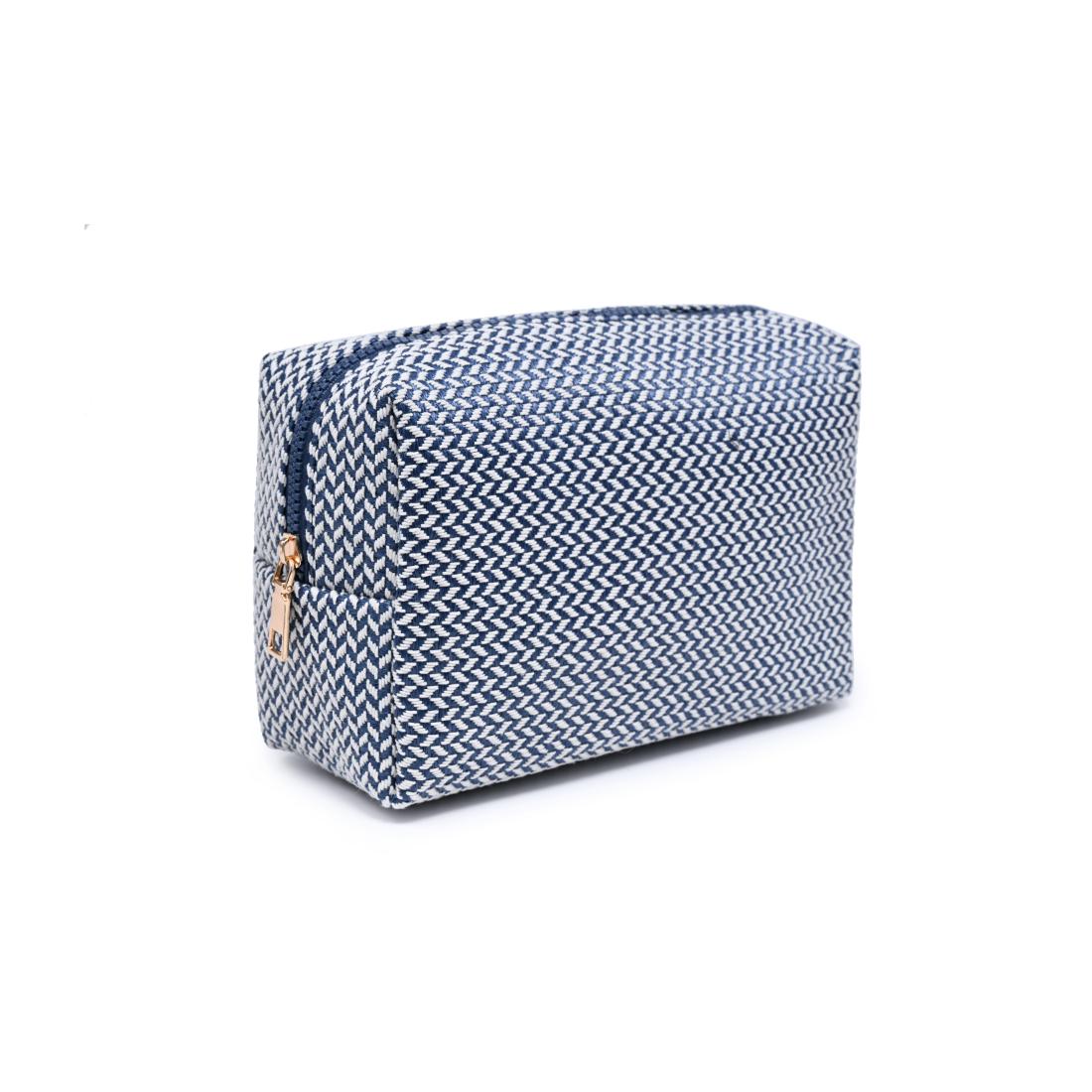 Urban Essentials Switchback Cosmetic & Travel Organizer Pouch 840504207570 View 6 | Navy