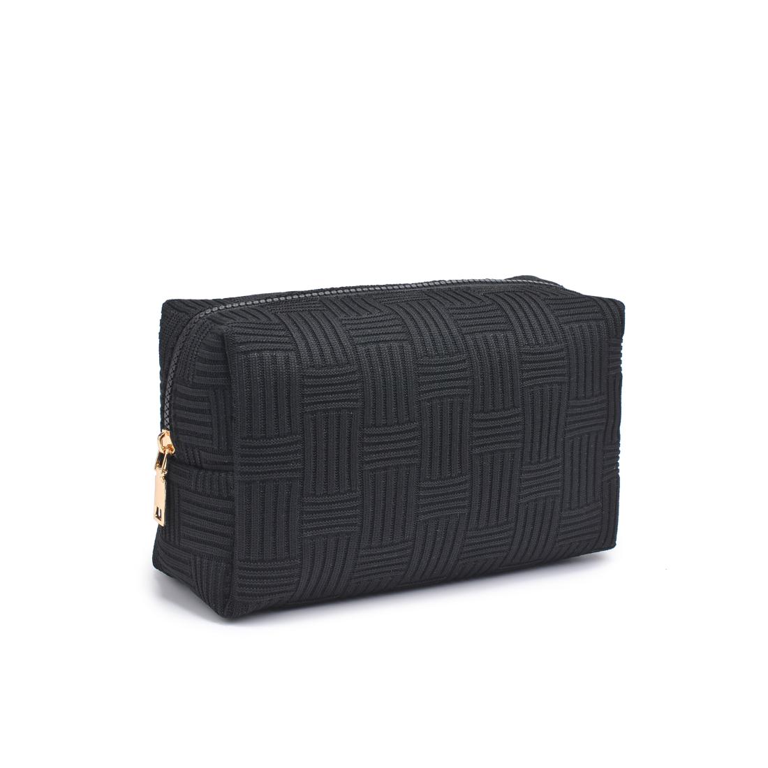Urban Essentials Hatchway Cosmetic & Travel Organizer Pouch 840611197740 View 6 | Black