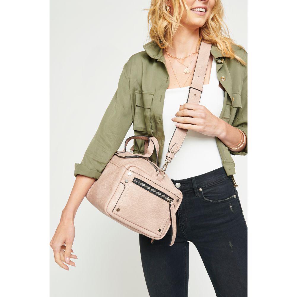 Woman wearing Nude Urban Expressions Paloma Weekender NA-840611156884 View 3 | Nude
