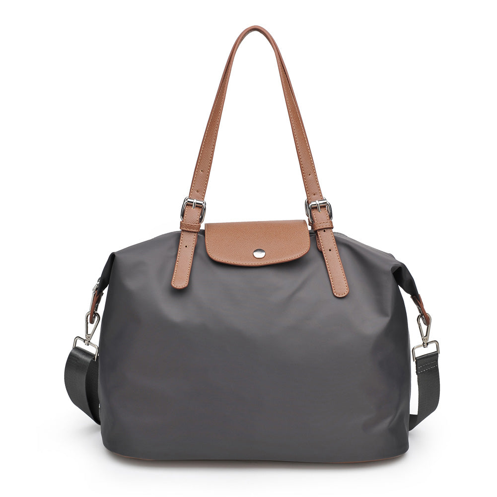 Product Image of Urban Expressions Justine Satchel NA-840611157751 View 1 | Charcoal