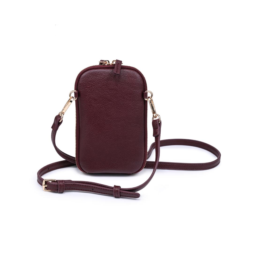 Urban Expressions Karen Cell Phone Crossbody 840504212789 View 7 | Burgundy
