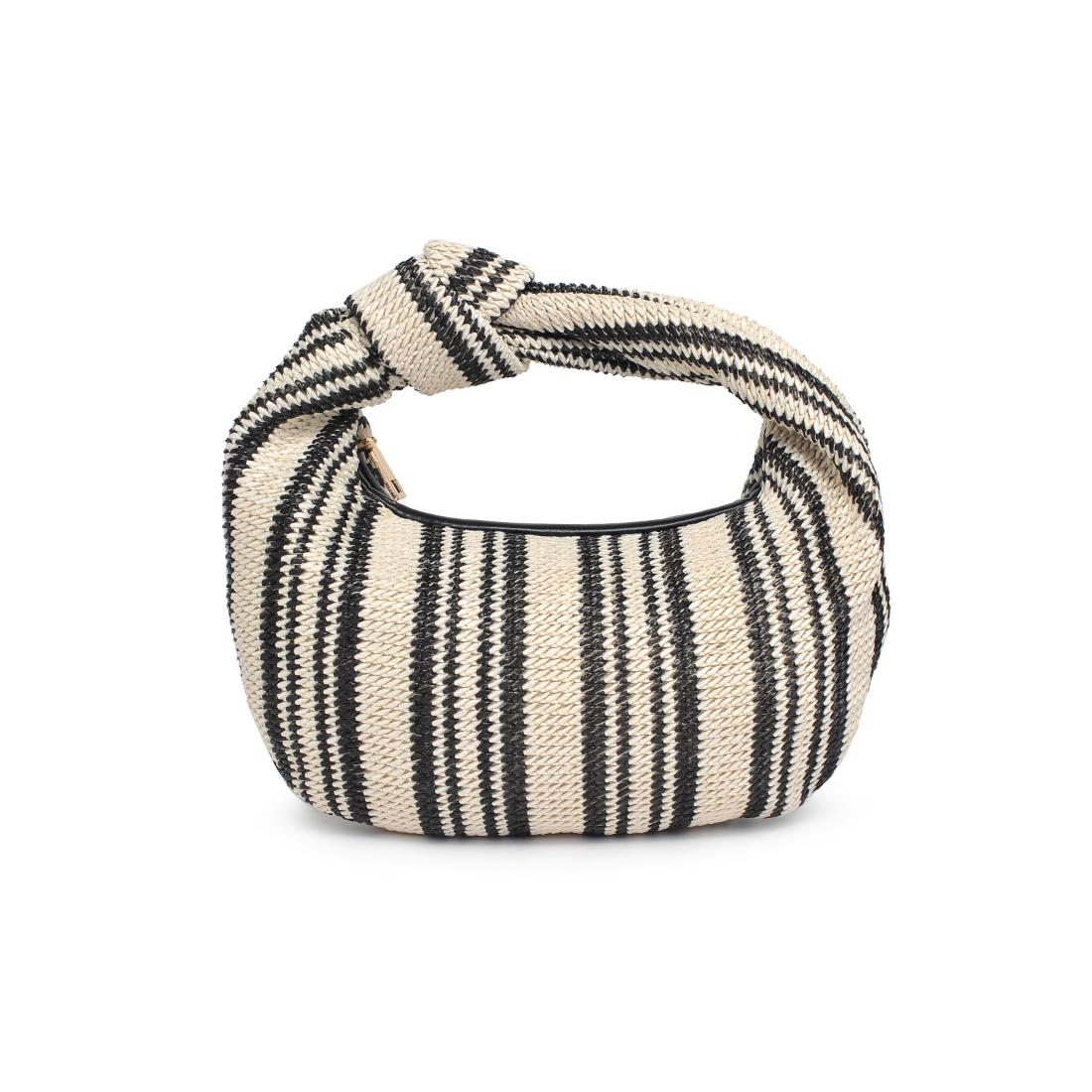 Product Image of Urban Expressions Tracy - Stripes Clutch 840611141651 View 5 | Black White