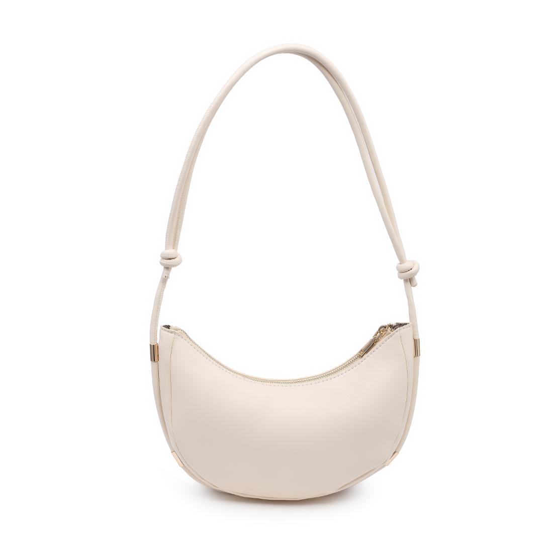 Woman wearing Cream Urban Expressions Murphy Crossbody 840504208171 View 7 | Cream