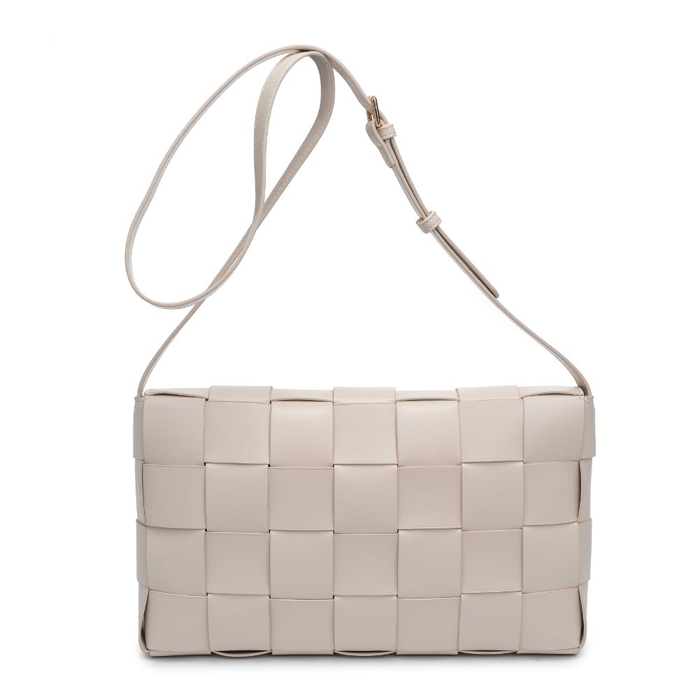 Product Image of Urban Expressions Olga - Woven Crossbody 818209019316 View 7 | Oatmilk