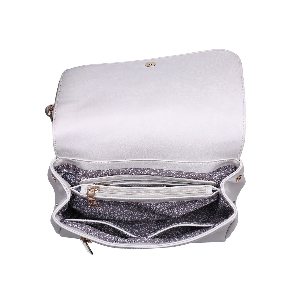 Product Image of Urban Expressions Jonah Satchel 840611144874 View 4 | Cream