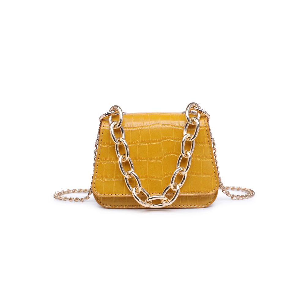 Product Image of Urban Expressions Alesha Mini Bag 818209011143 View 5 | Mustard