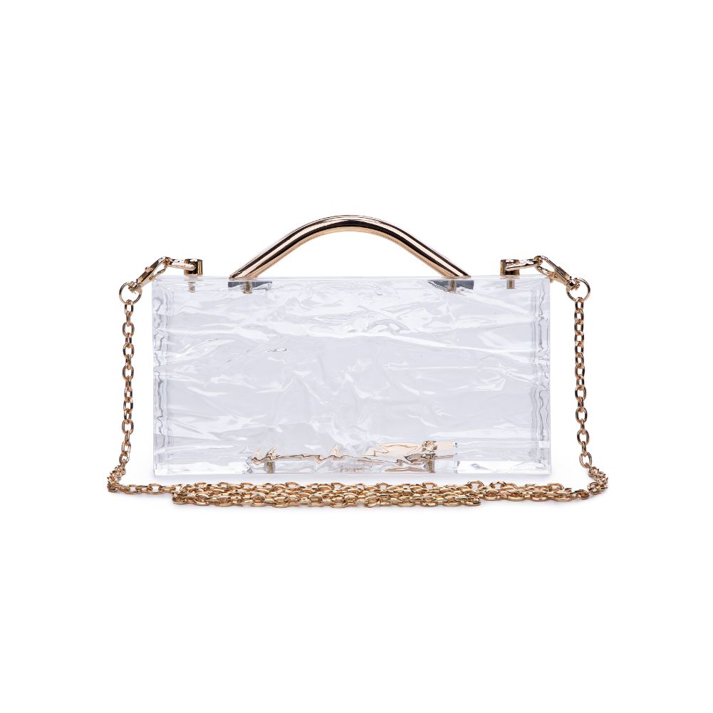 Product Image of Urban Expressions Duchess Top Handle 840611175953 View 5 | Clear