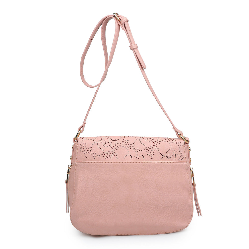 Woman wearing Blush Urban Expressions Sunday Messenger 840611148131 View 7 | Blush
