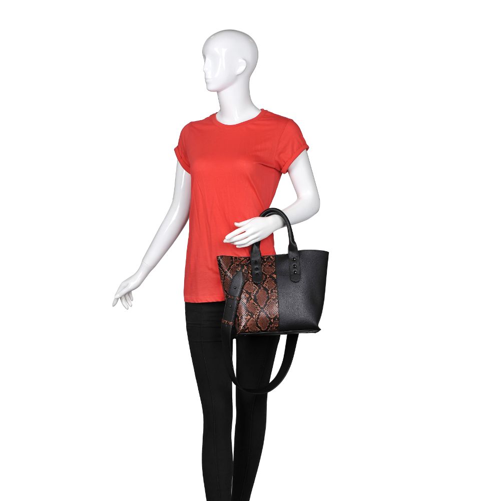 Product Image of Urban Expressions Kendrick Tote NA-840611163967 View 5 | Chocolate