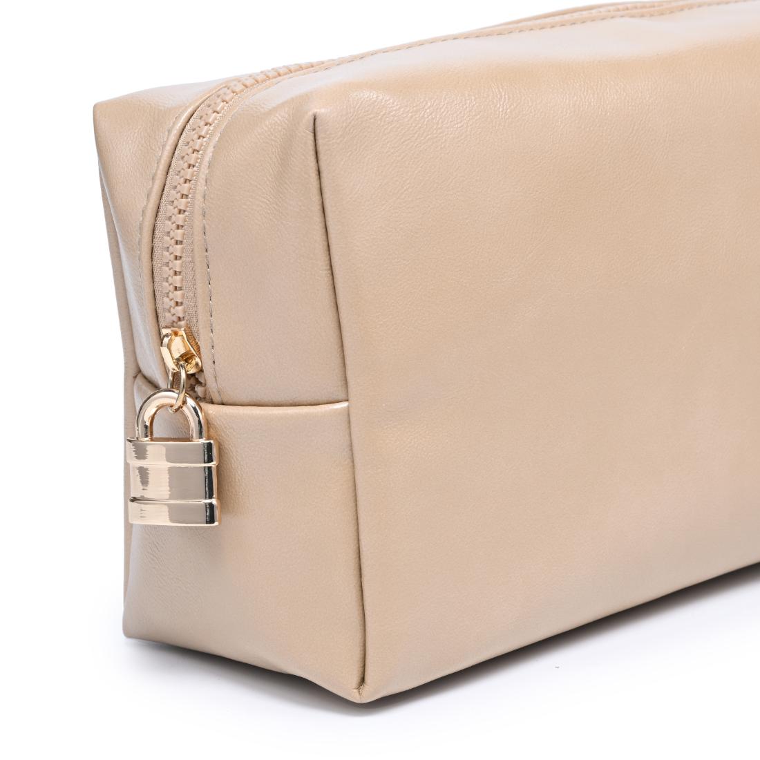 Urban Essentials The Vault Cosmetic & Travel Organizer Pouch 840504210099 View 8 | Natural