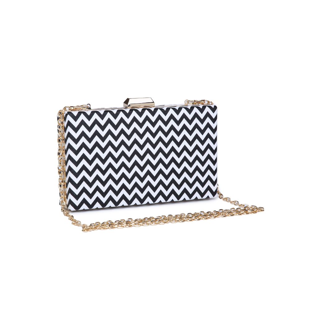 Product Image of Urban Expressions Malta Houndstooth Evening Bag NA-840611161062 View 2 | Houndstooth