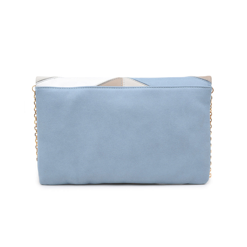 Product Image of Urban Expressions Lupe Clutch NA-840611146731 View 3 | Sky Blue