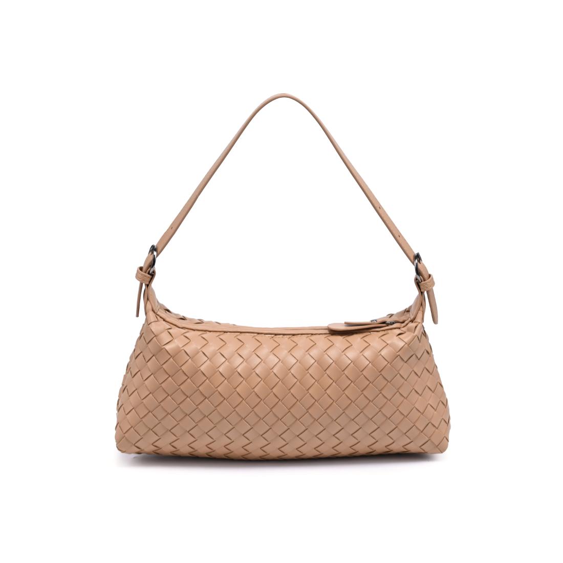 Woman wearing Camel Urban Expressions Audrey Shoulder Bag 840504204098 View 7 | Camel