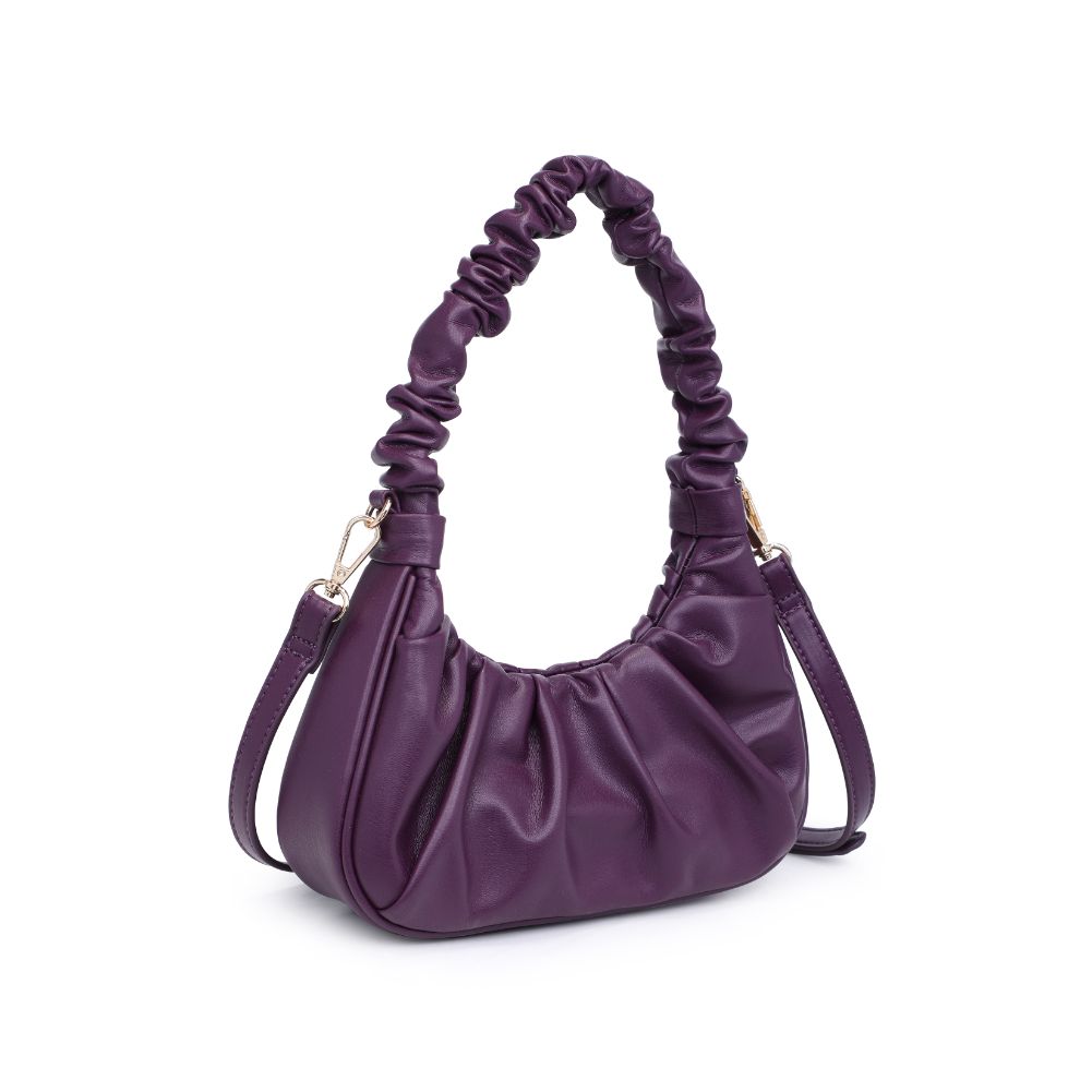 Product Image of Urban Expressions Oliveta Shoulder Bag 840611183156 View 6 | Eggplant