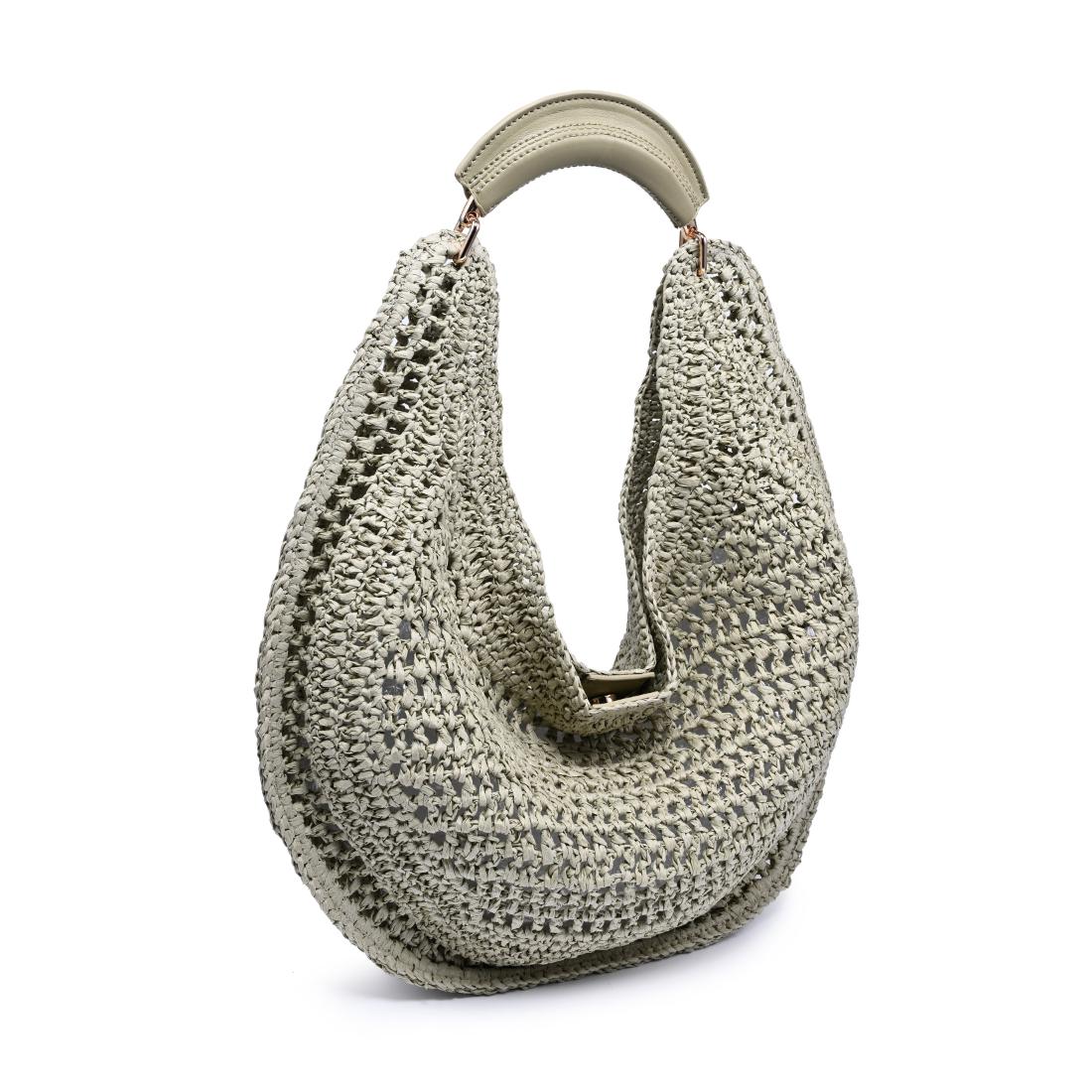Woman wearing Sage Urban Expressions Camden Hobo 840504204500 View 6 | Sage