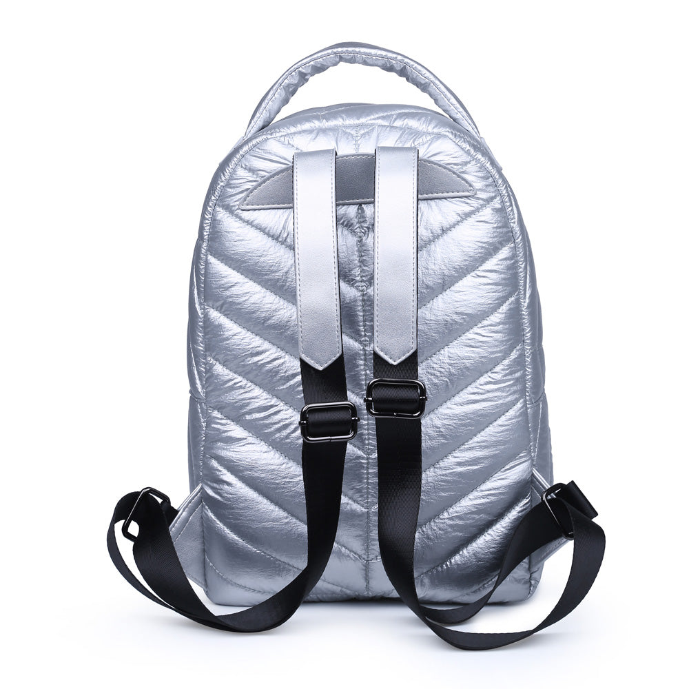Product Image of Urban Expressions Grand Slam Backpack NA-840611162441 View 3 | Silver