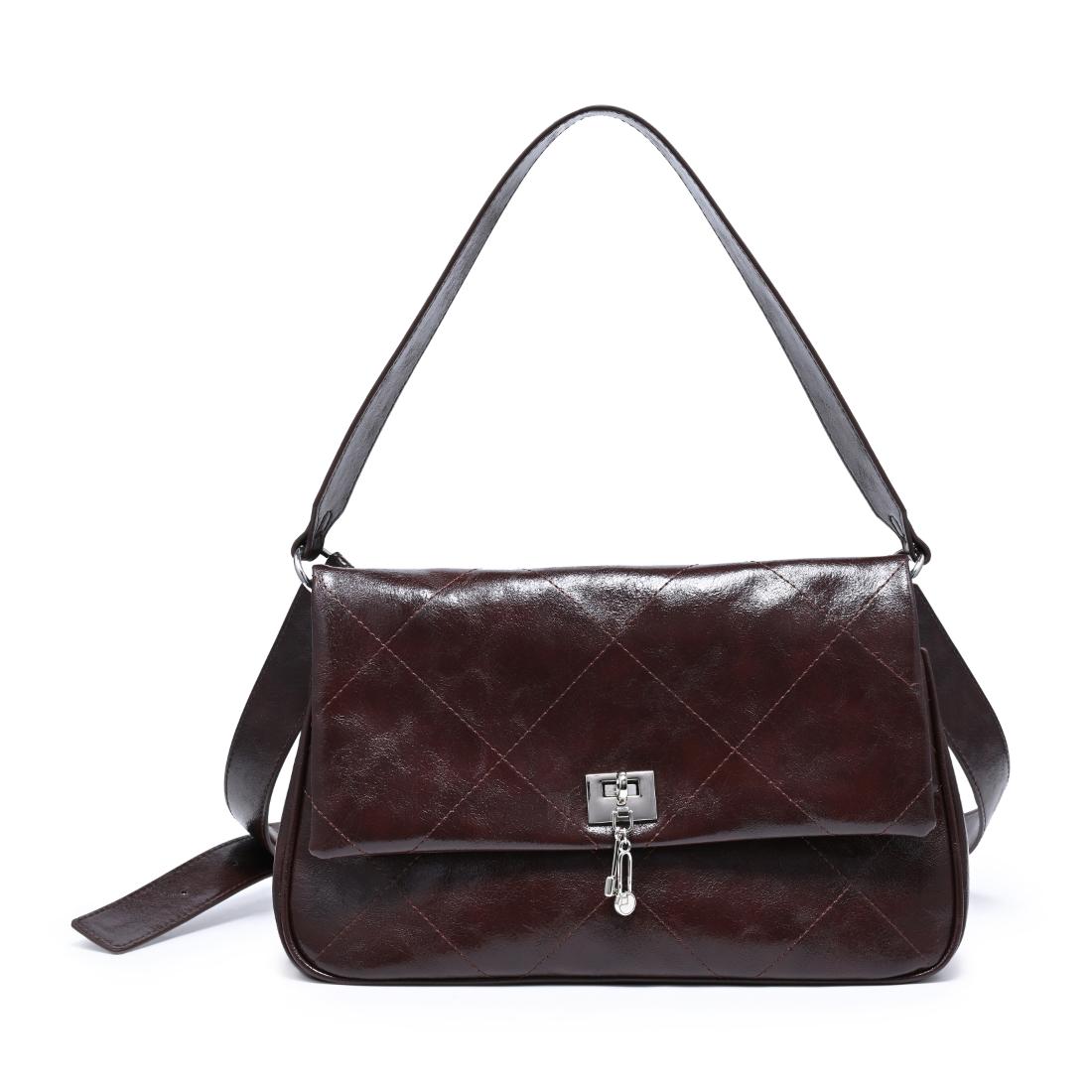 Urban Expressions Frankie Shoulder Bag 840504211799 View 1 | Espresso