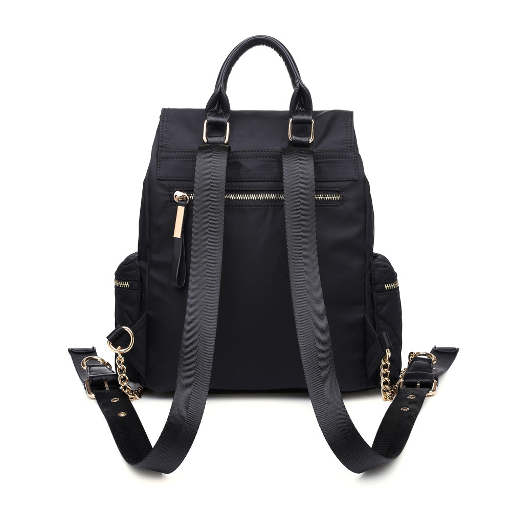 Product Image of Urban Expressions Waltz Backpack NA-840611154880 View 3 | Black