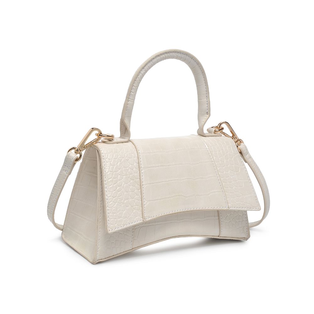 Product Image of Urban Expressions Lucas - Croco Crossbody 818209018432 View 6 | Oatmilk
