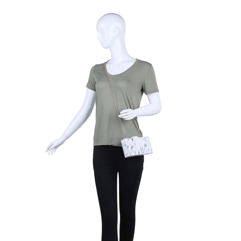 Product Image of Urban Expressions Margot Evening Bag NA-840611162335 View 5 | Marble