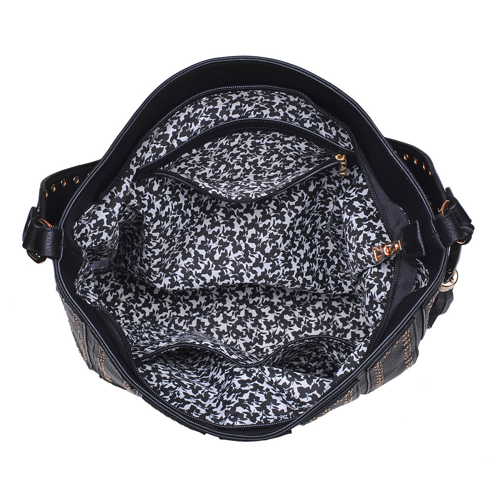 Product Image of Urban Expressions Nicola Hobo NA-840611126351 View 4 | Black