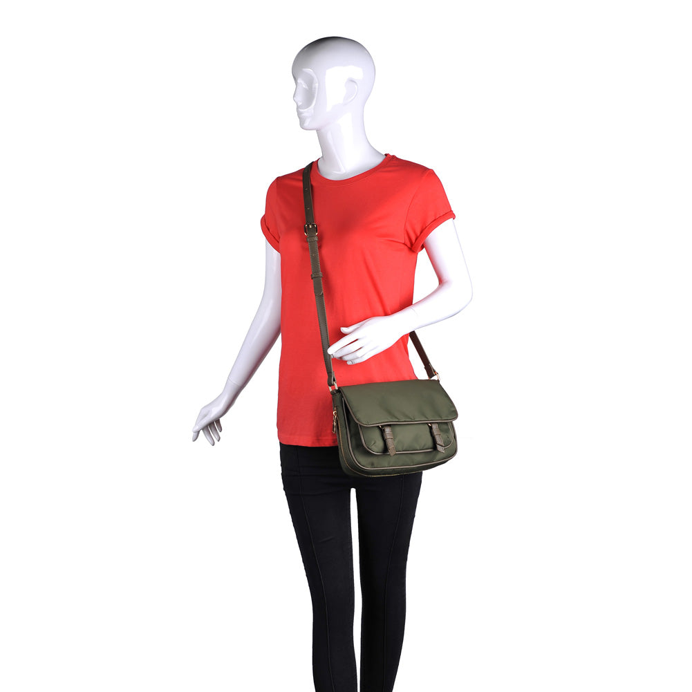 Product Image of Urban Expressions Gambit Crossbody NA-840611154804 View 5 | Olive