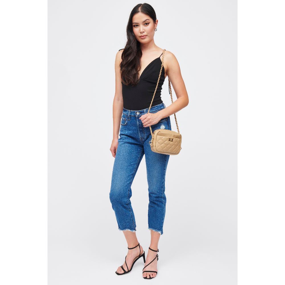 Woman wearing Natural Urban Expressions Heidi Crossbody 840611185037 View 4 | Natural